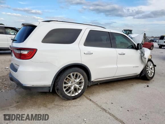 ✅ 2014 Dodge Durango Citadel • VIN: 1C4SDHET5EC381347 • Lot: 65382035. Listed on Copart with Not provided. Free auction sales archive from the USA and detailed vehicle history report at DreamBid. Image 3.