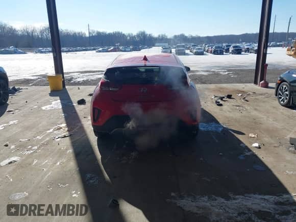 2019 Hyundai Veloster Premium with VIN KMHTG6AF6KU005242, listed as a IAAI auction lot 41358050 with 124,415 mi miles and . Bid and sale history available at DreamBid. Image 16.