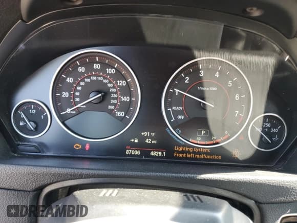 ✅ 2016 BMW 4 Series 428i xDrive • VIN: WBA3T1C53GP822100 • Лот: 82092755. Опубликован ранее на Copart с пробегом 87 006 миль. Бесплатный доступ к архиву аукционных продаж из США и подробный отчёт об истории автомобиля на DreamBid. Изображение 9.