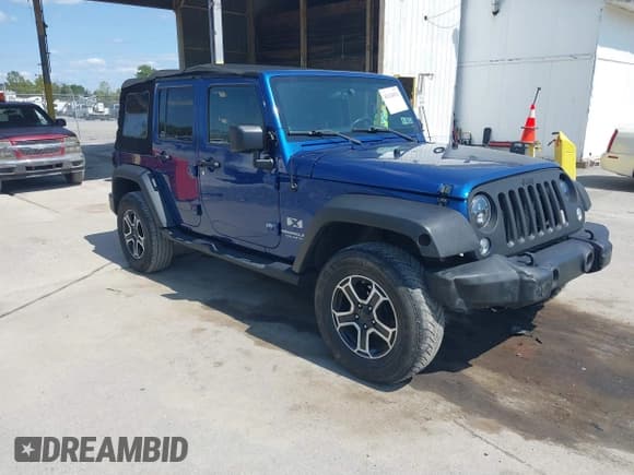 ✅ 2009 Jeep Wrangler Unlimited X • VIN: 1J4GA39119L744575 • Lot: 43126921. Listed on IAAI with 74,010 mi. Free auction sales archive from the USA and detailed vehicle history report at DreamBid. Image 1.