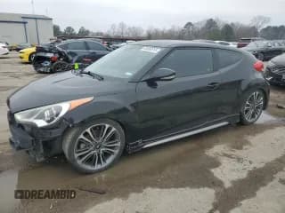 ✅ 2016 Hyundai Veloster Turbo • VIN: KMHTC6AE9GU293199 • Lot: 45936515. Wystawiony na Copart z przebiegiem 102 833 mil. Bezpłatny archiwum sprzedaży aukcyjnych z USA i szczegółowy raport historii pojazdu na DreamBid. Zdjęcie 1.