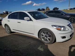 2009 Hyundai Genesis z VIN KMHGC46F49U040253, wystawiony jako Copart lot #73175414 z przebiegiem 205 915 mil mil oraz Czysty tytuł • Clean title. Historia ofert i sprzedaży dostępna na DreamBid. Obrazek 4.