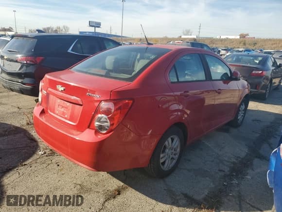✅ 2012 Chevrolet Sonic LS • VIN: 1G1JB5SH2C4197743 • Lot: 86045454. Listed on Copart with 156,723 mi. Free auction sales archive from the USA and detailed vehicle history report at DreamBid. Image 3.