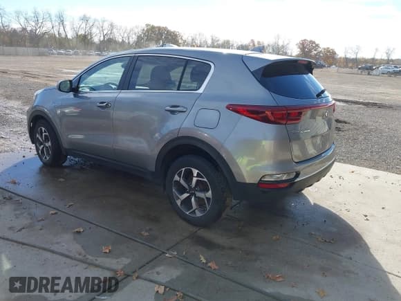✅ 2022 Kia Sportage LX • VIN: KNDPMCACXN7017934 • Lot: 43612274. Listed on IAAI with 60,276 mi. Free auction sales archive from the USA and detailed vehicle history report at DreamBid. Image 3.