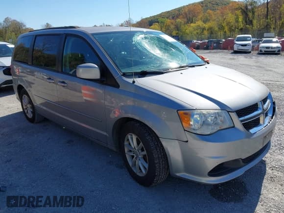 ✅ 2015 Dodge Grand Caravan SXT • VIN: 2C4RDGCG7FR567320 • Lot: 43488020. Wystawiony na IAAI z przebiegiem 216 993 mil. Bezpłatny archiwum sprzedaży aukcyjnych z USA i szczegółowy raport historii pojazdu na DreamBid. Zdjęcie 1.