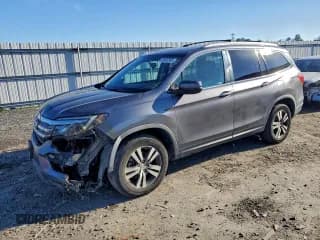 ✅ 2018 Honda Pilot EX-L • VIN: 5FNYF6H56JB028361 • Lot: 93402365. Listed on Copart with 139,342 mi. Free auction sales archive from the USA and detailed vehicle history report at DreamBid. Image 1.