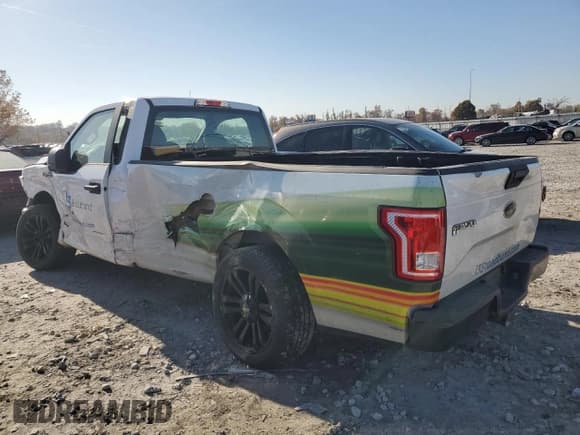 ✅ 2017 Ford F-150 XL • VIN: 1FTMF1CPXHKD39492 • Lot: 92296655. Listed on Copart with 153,616 mi. Free auction sales archive from the USA and detailed vehicle history report at DreamBid. Image 2.