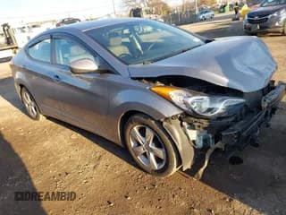 ✅ 2012 Hyundai Elantra Limited • VIN: KMHDH4AE0CU190712 • Lot: 43766612. Listed on IAAI with 117,403 mi. Free auction sales archive from the USA and detailed vehicle history report at DreamBid. Image 1.