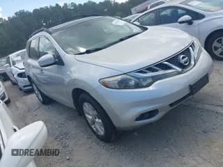 ✅ 2012 Nissan Murano LE • VIN: JN8AZ1MW6CW234843 • Lot: 42856846. Listed on IAAI with 178,856 mi. Free auction sales archive from the USA and detailed vehicle history report at DreamBid. Image 1.