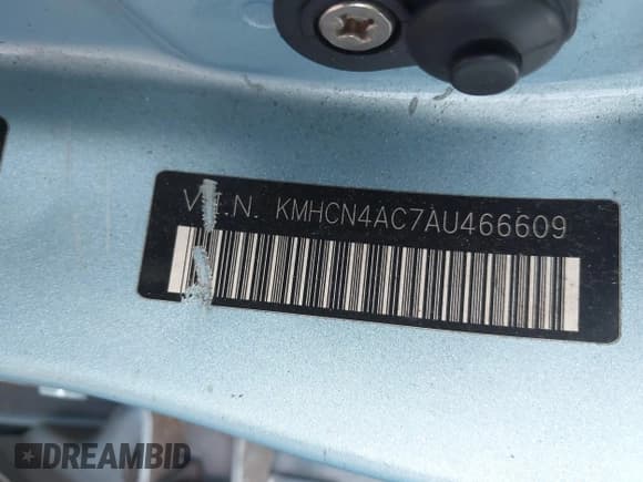 ✅ 2010 Hyundai Accent GLS • VIN: KMHCN4AC7AU466609 • Лот: 42992416. Опубликован ранее на IAAI с пробегом 172 007 миль. Бесплатный доступ к архиву аукционных продаж из США и подробный отчёт об истории автомобиля на DreamBid. Изображение 9.