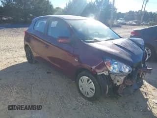 ✅ 2017 Mitsubishi Mirage ES • VIN: ML32A3HJ8HH008707 • Лот: 43438298. Опубликован ранее на IAAI с пробегом 54 511 миль. Бесплатный доступ к архиву аукционных продаж из США и подробный отчёт об истории автомобиля на DreamBid. Изображение 1.