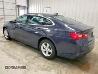 2025 Chevrolet Malibu LS with VIN 1G1ZC5ST5SF136703, listed as a Copart auction lot 83860005 with 41,911 mi miles and Salvage title. Bid and sale history available at DreamBid. Image 2.