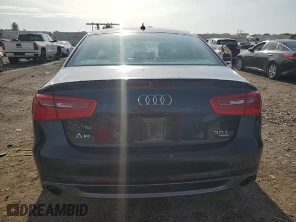 ✅ 2012 Audi A6 Premium Plus • VIN: WAUBGAFC9CN017430 • Lot: 65738285. Listed on Copart with Not provided. Free auction sales archive from the USA and detailed vehicle history report at DreamBid. Image 6.
