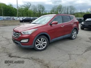 ✅ 2014 Hyundai Santa Fe • VIN: 5XYZUDLA3EG220015 • Лот: 56282935. Опубликован ранее на Copart с пробегом 103 348 миль. Бесплатный доступ к архиву аукционных продаж из США и подробный отчёт об истории автомобиля на DreamBid. Изображение 1.