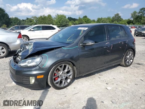 ✅ 2013 Volkswagen Golf GTI • VIN: WVWHD7AJ3DW140313 • Лот: 67357365. Опубликован ранее на Copart с пробегом 110 042 миль. Бесплатный доступ к архиву аукционных продаж из США и подробный отчёт об истории автомобиля на DreamBid. Изображение 1.