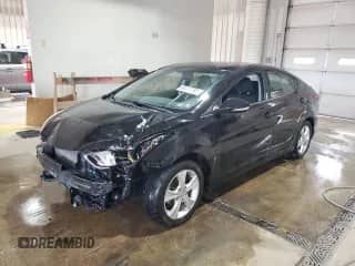 2016 Hyundai Elantra Limited z VIN KMHDH4AE0GU606117, wystawiony jako Copart lot #84777765 z przebiegiem 73 573 mil mil oraz Szkoda całkowita • Salvage title. Historia ofert i sprzedaży dostępna na DreamBid. Obrazek 1.