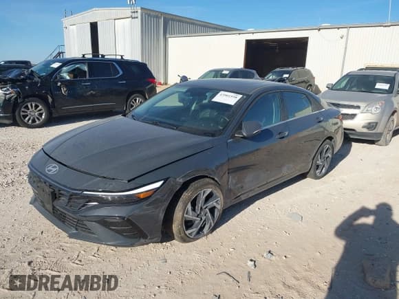 ✅ 2024 Hyundai Elantra Limited • VIN: KMHLP4DG5RU744573 • Lot: 43901558. Listed on IAAI with 47,606 mi. Free auction sales archive from the USA and detailed vehicle history report at DreamBid. Image 17.