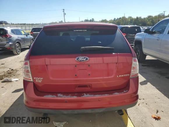 ✅ 2008 Ford Edge Limited • VIN: 2FMDK39CX8BB45403 • Lot: 84652155. Wystawiony na Copart z przebiegiem Nie podano. Bezpłatny archiwum sprzedaży aukcyjnych z USA i szczegółowy raport historii pojazdu na DreamBid. Zdjęcie 6.