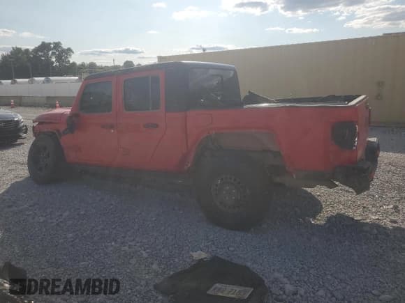 ✅ 2021 Jeep Gladiator Mojave • VIN: 1C6JJTEG5ML574601 • Lot: 71854125. Listed on Copart with 53,992 mi. Free auction sales archive from the USA and detailed vehicle history report at DreamBid. Image 2.