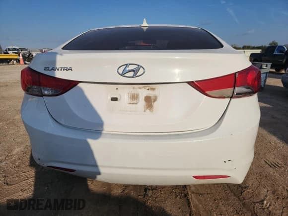 ✅ 2013 Hyundai Elantra GLS • VIN: 5NPDH4AE1DH425411 • Lot: 86216625. Listed on Copart with Not provided. Free auction sales archive from the USA and detailed vehicle history report at DreamBid. Image 6.