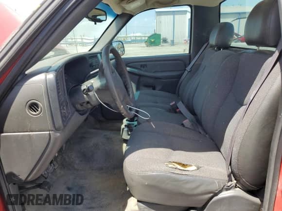 2006 Chevrolet Silverado 1500 Work Truck with VIN 3GCEC14X76G182536, listed as a Copart auction lot 65657284 with 132,112 mi miles and Salvage title. Bid and sale history available at DreamBid. Image 7.