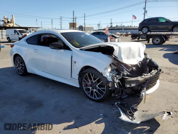 ✅ 2015 Lexus RC 350 F Sport • VIN: JTHHE5BC9F5002266 • Lot: 60583402. Wystawiony na Copart z przebiegiem 66 151 mil. Bezpłatny archiwum sprzedaży aukcyjnych z USA i szczegółowy raport historii pojazdu na DreamBid. Zdjęcie 1.