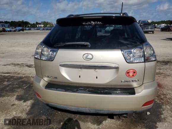 ✅ 2008 Lexus RX 350 • VIN: 2T2GK31U88C052579 • Lot: 93268495. Listed on Copart with 166,838 mi. Free auction sales archive from the USA and detailed vehicle history report at DreamBid. Image 6.