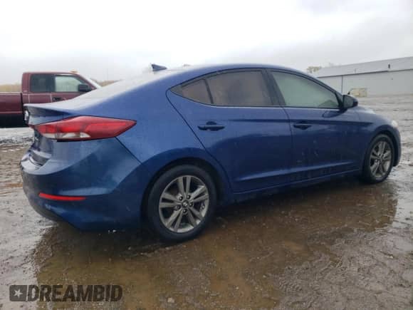 2017 Hyundai Elantra SE with VIN 5NPD84LF3HH023126, listed as a Copart auction lot 90838295 with 143,036 mi miles and Salvage title. Bid and sale history available at DreamBid. Image 3.