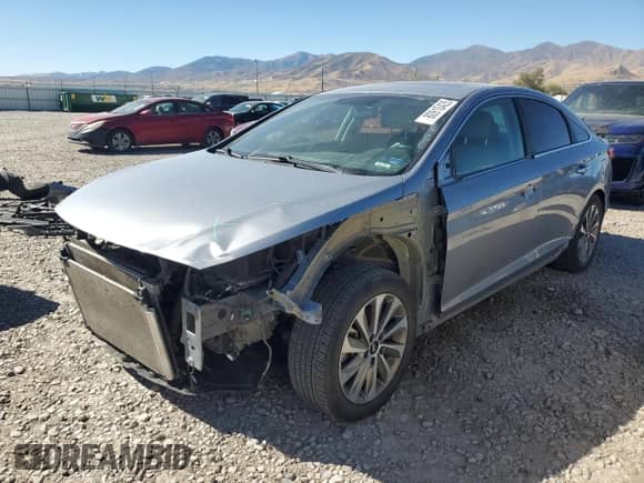 2016 Hyundai Sonata Sport with VIN 5NPE34AF4GH396826, listed as a Copart auction lot 80910435 with 72,902 mi miles and Salvage title. Bid and sale history available at DreamBid. Image 1.