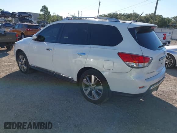 ✅ 2014 Nissan Pathfinder S • VIN: 5N1AR2MM0EC640150 • Lot: 43267387. Listed on IAAI with 229,317 mi. Free auction sales archive from the USA and detailed vehicle history report at DreamBid. Image 3.
