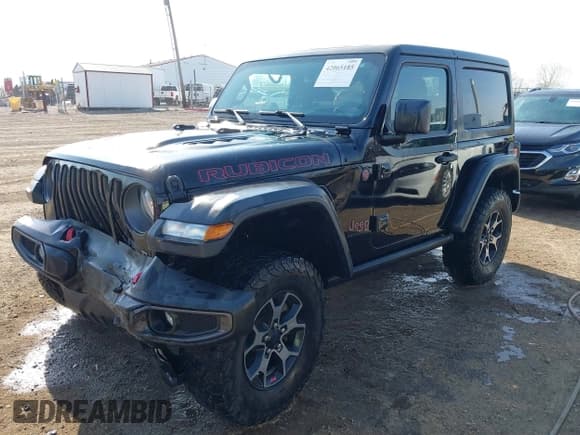 ✅ 2018 Jeep Wrangler Rubicon • VIN: 1C4HJXCG9JW193703 • Lot: 42065185. Listed on IAAI with 61,518 mi. Free auction sales archive from the USA and detailed vehicle history report at DreamBid. Image 17.