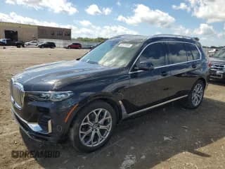 ✅ 2021 BMW X7 xDrive40i • VIN: 5UXCW2C07M9H26864 • Лот: 82010035. Опубликован ранее на Copart с пробегом 46 163 миль. Бесплатный доступ к архиву аукционных продаж из США и подробный отчёт об истории автомобиля на DreamBid. Изображение 1.