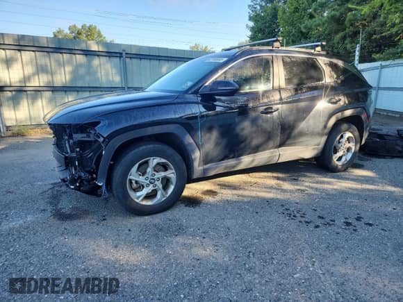 2023 Hyundai Tucson SEL with VIN 5NMJBCAE2PH279827, listed as a Copart auction lot 82166985 with 65,784 mi miles and Salvage title. Bid and sale history available at DreamBid. Image 1.