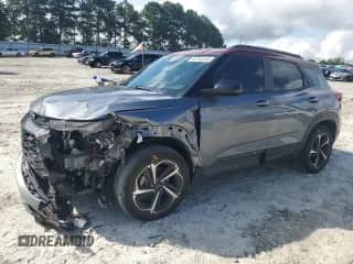 2022 Chevrolet TrailBlazer RS with VIN KL79MTSL5NB115495, listed as a Copart auction lot 68740855 with 46,343 mi miles and Salvage title. Bid and sale history available at DreamBid. Image 1.