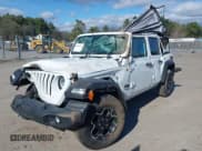 ✅ 2021 Jeep Wrangler Unlimited Sport S • VIN: 1C4HJXDG2MW705126 • Лот: 42048244. Опубликован ранее на IAAI с пробегом 34 317 миль. Бесплатный доступ к архиву аукционных продаж из США и подробный отчёт об истории автомобиля на DreamBid. Изображение 2.