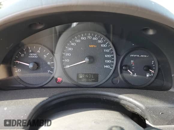 2005 Chevrolet Malibu LS with VIN 1G1ZT54805F111981, listed as a Copart auction lot 80436684 with 120,132 mi miles and Salvage title. Bid and sale history available at DreamBid. Image 9.