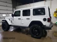 ✅ 2022 Jeep Wrangler Unlimited Sahara • VIN: 1C4HJXEG7NW172299 • Lot: 43535965. Listed on Copart with 19,709 mi. Free auction sales archive from the USA and detailed vehicle history report at DreamBid. Image 2.