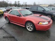 ✅ 2001 Ford Mustang GT Deluxe • VIN: 1FAFP45X71F258331 • Lot: 49202495. Listed on Copart with 136,968 mi. Free auction sales archive from the USA and detailed vehicle history report at DreamBid. Image 4.