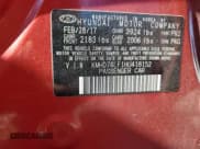 ✅ 2017 Hyundai Elantra SE • VIN: KMHD74LF1HU418152 • Lot: 87123125. Listed on Copart with 145,133 mi. Free auction sales archive from the USA and detailed vehicle history report at DreamBid. Image 12.