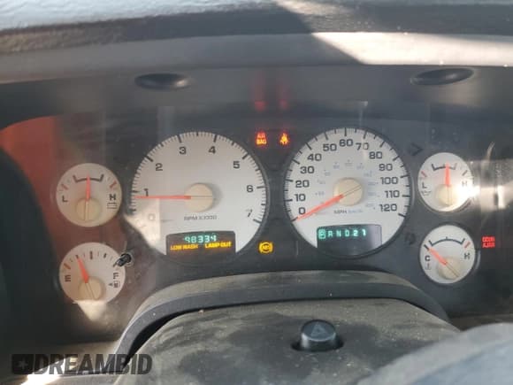 ✅ 2004 Dodge 1500 ST • VIN: 1D7HA16K34J135526 • Лот: 74001564. Опубликован ранее на Copart с пробегом 98 334 миль. Бесплатный доступ к архиву аукционных продаж из США и подробный отчёт об истории автомобиля на DreamBid. Изображение 9.