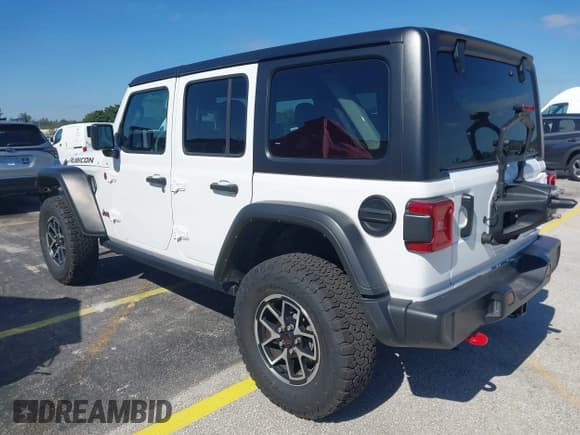 ✅ 2024 Jeep Wrangler Rubicon • VIN: 1C4PJXFG9RW336006 • Лот: 43709104. Опубликован ранее на IAAI с пробегом 24 665 миль. Бесплатный доступ к архиву аукционных продаж из США и подробный отчёт об истории автомобиля на DreamBid. Изображение 3.