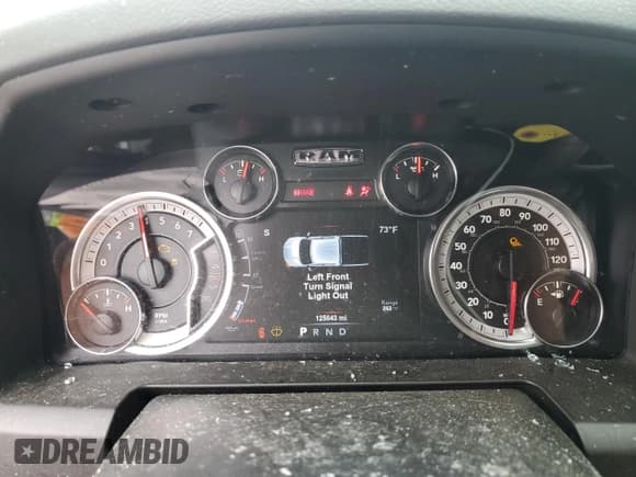 ✅ 2018 Ram 1500 Big Horn • VIN: 1C6RR7LTXJS337901 • Lot: 50820625. Listed on Copart with 125,643 mi. Free auction sales archive from the USA and detailed vehicle history report at DreamBid. Image 9.