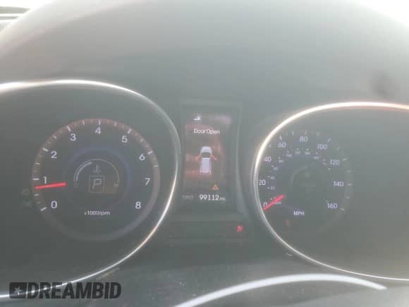 2013 Hyundai Santa Fe Sport z VIN 5XYZU3LA5DG034727, wystawiony jako Copart lot #81602545 z przebiegiem 99 112 mil mil oraz Szkoda całkowita • Salvage title. Historia ofert i sprzedaży dostępna na DreamBid. Obrazek 9.