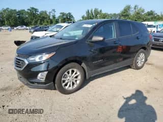 2021 Chevrolet Equinox LS z VIN 2GNAXHEV4M6131553, wystawiony jako Copart lot #66160675 z przebiegiem 90 045 mil mil oraz Szkoda całkowita • Salvage title. Historia ofert i sprzedaży dostępna na DreamBid. Obrazek 1.