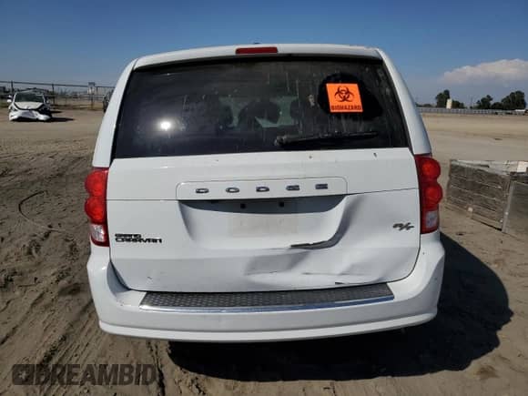 2016 Dodge Grand Caravan R/T с VIN 2C4RDGEG2GR210576, выставлен на аукционе Copart как лот 68048925 с пробегом Не указан миль и На запчасти • Non repairable. История ставок и продаж доступна на DreamBid. Изображение 6.