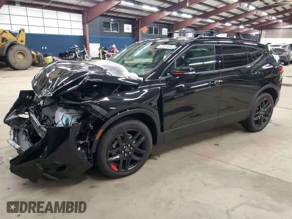 2024 Chevrolet Blazer LT z VIN 3GNKBJR49RS217400, wystawiony jako Copart lot #42521405 z przebiegiem 10 380 mil mil oraz Szkoda całkowita • Salvage title. Historia ofert i sprzedaży dostępna na DreamBid. Obrazek 1.