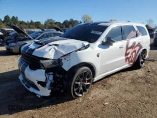 2023 Dodge Durango SRT Hellcat с VIN 1C4SDJH95PC553032, выставлен на аукционе Copart как лот 90363845 с пробегом 14 837 миль миль и Списание • Salvage title. История ставок и продаж доступна на DreamBid. Изображение 1.