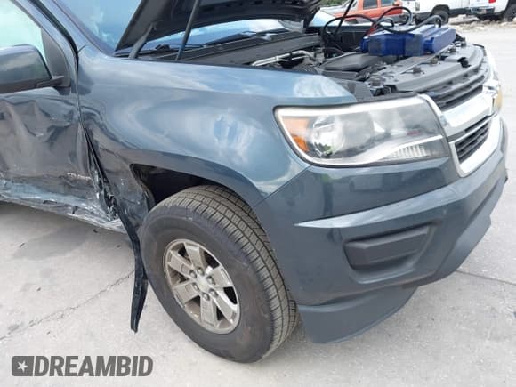 ✅ 2019 Chevrolet Colorado 2WD Work Truck • VIN: 1GCGSBEA4K1298975 • Lot: 41866426. Listed on IAAI with 115,625 mi. Free auction sales archive from the USA and detailed vehicle history report at DreamBid. Image 6.