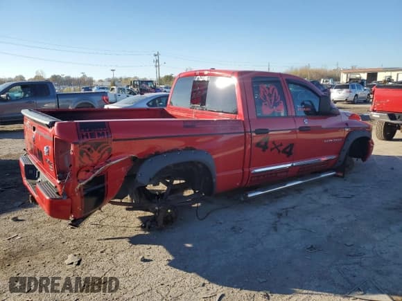 ✅ 2007 Dodge 1500 SLT • VIN: 1D7HU18237S231806 • Lot: 79655054. Wystawiony na Copart z przebiegiem 229 740 mil. Bezpłatny archiwum sprzedaży aukcyjnych z USA i szczegółowy raport historii pojazdu na DreamBid. Zdjęcie 3.