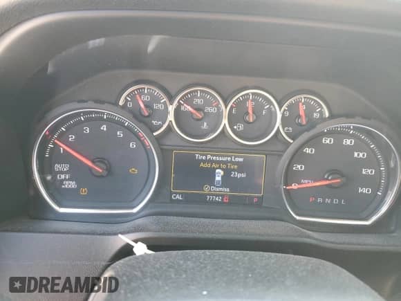 2019 Chevrolet Silverado 1500 RST with VIN 1GCPWDEK9KZ296777, listed as a Copart auction lot 52859685 with 77,742 mi miles and Salvage title. Bid and sale history available at DreamBid. Image 9.